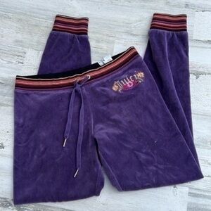 JUICY Couture Black Label‎ Purple Joggers Size XS